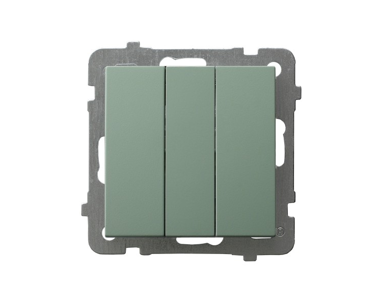 Łącznik potrójny Zielony mat Ospel As