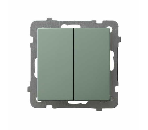 Łącznik podwójny zwierny Zielony mat Ospel As