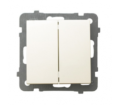 Łącznik podwójny krzyżowy Ecru Ospel As