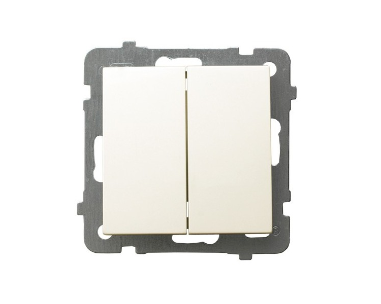 Łącznik podwójny krzyżowy Ecru Ospel As