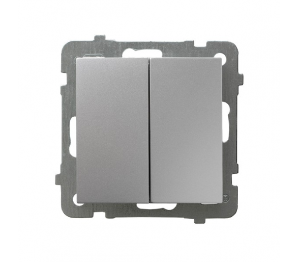 Łącznik podwójny krzyżowy Srebro Ospel As