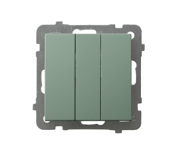 Łącznik potrójny zwierny Zielony mat Ospel As