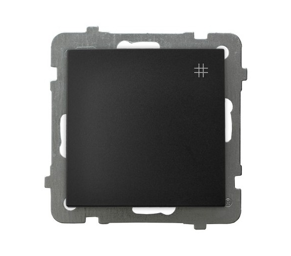 Łącznik krzyżowy Czarny matowy Ospel As