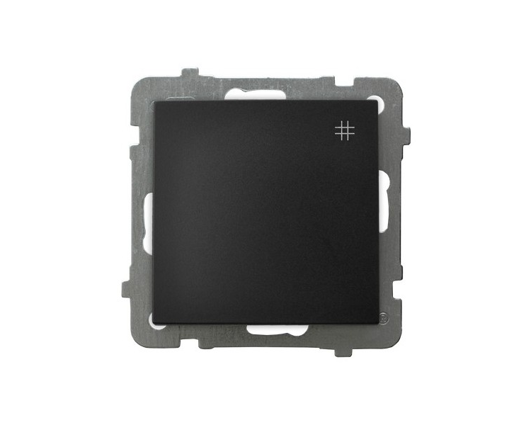 Łącznik krzyżowy Czarny matowy Ospel As