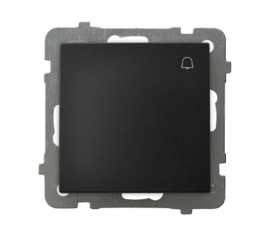 Łącznik zwierny dzwonek Czarny matowy Ospel As