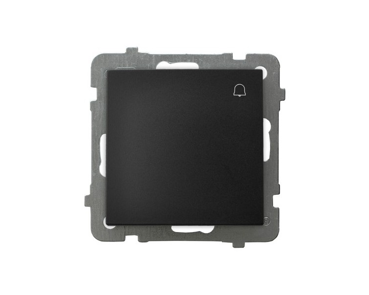 Łącznik zwierny dzwonek Czarny matowy Ospel As