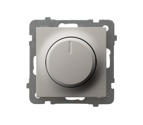 Ściemniacz przyciskowo-obrotowy przystosowany do obciążenia żarowego i halogenowego Kaszmir Ospel As