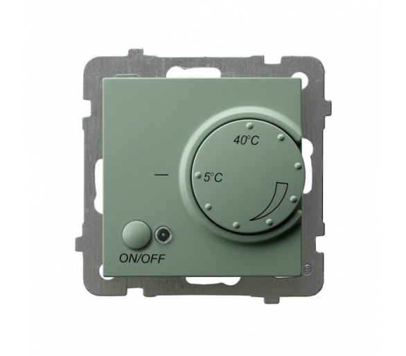 Regulator temperatury z czujnikiem podpodłogowym Zielony mat Ospel As