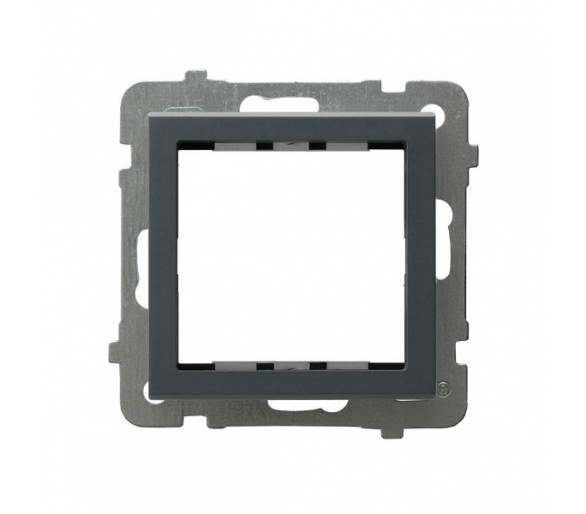 Adapter podtynkowy systemu OSPEL 45 do serii Sonata Szary grafit Ospel Sonata