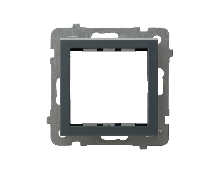 Adapter podtynkowy systemu OSPEL 45 do serii Sonata Szary grafit Ospel Sonata