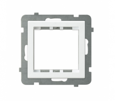 Adapter podtynkowy systemu OSPEL 45 do serii Sonata Biały mat Ospel Sonata