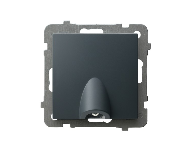 Przyłącz kablowy Szary grafit Ospel Sonata