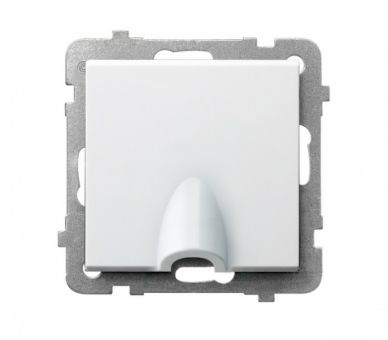 Przyłącz kablowy Biały mat Ospel Sonata