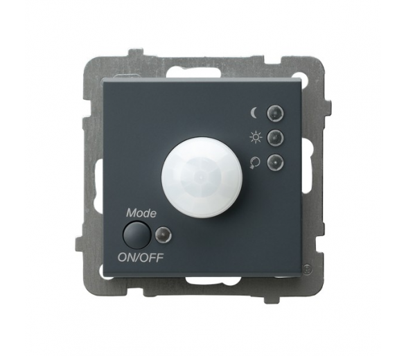 Elektroniczny czujnik ruchu Szary grafit Ospel Sonata