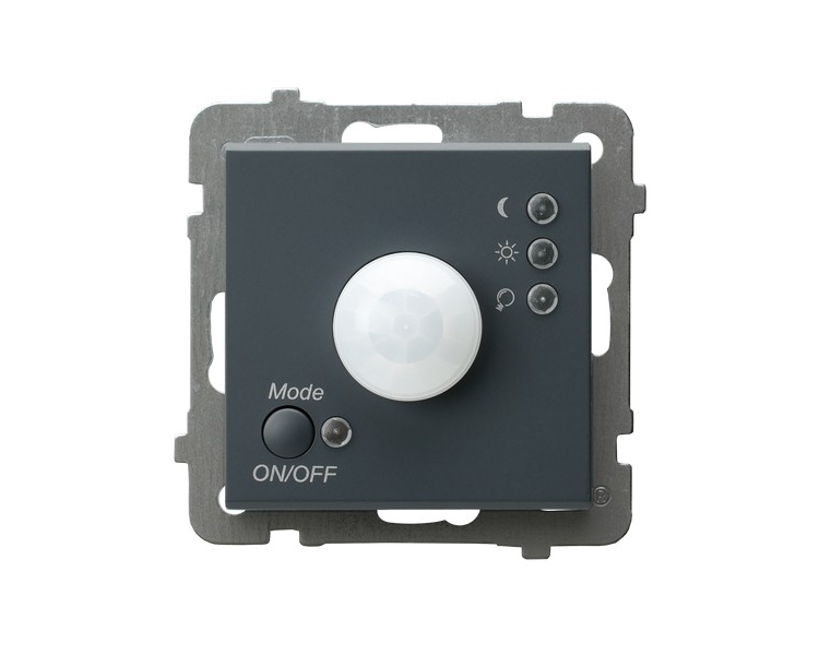 Elektroniczny czujnik ruchu Szary grafit Ospel Sonata