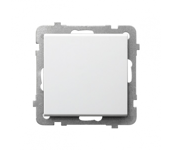 Łącznik jednobiegunowy Biały mat Ospel Sonata