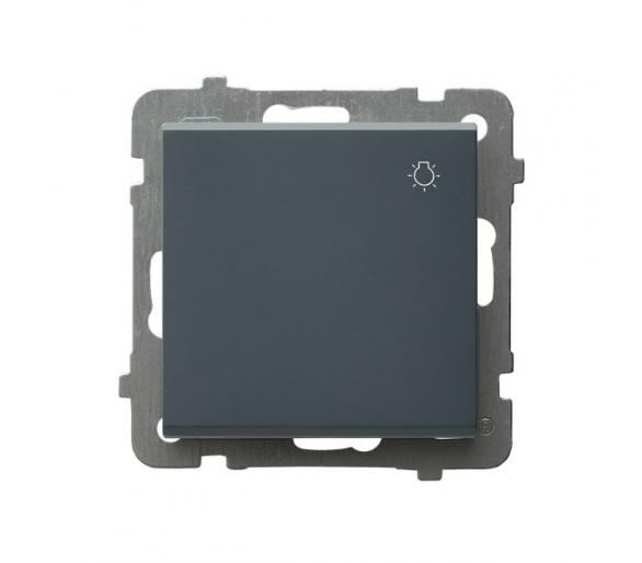 Łącznik zwierny światło Szary grafit Ospel Sonata