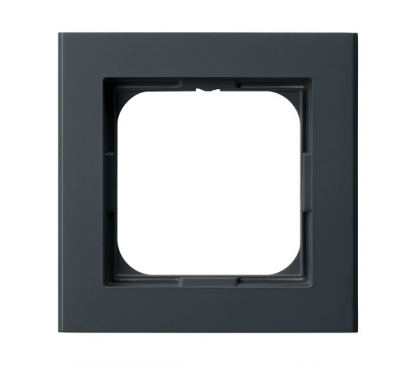 Ramka pojedyncza Szary grafit Ospel Sonata