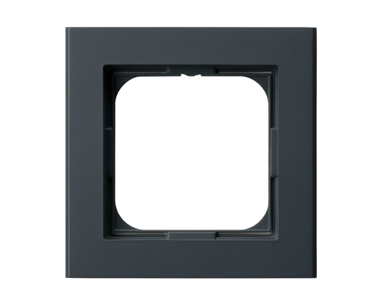 Ramka pojedyncza Szary grafit Ospel Sonata