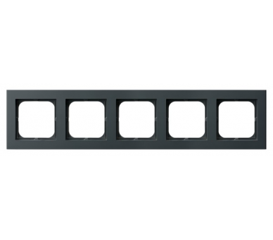 Ramka pięciokrotna Szary grafit Ospel Sonata