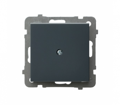 Zaślepka Szary grafit Ospel Sonata