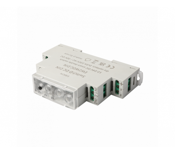 BleBox DIN, na szynę, Sterownik podwójny z wbudowanym pomiarem energii, sterowany smartfonem Wi-Fi - switchBoxD DIN, 2x5A, Simon GO EW2WDC.DIN