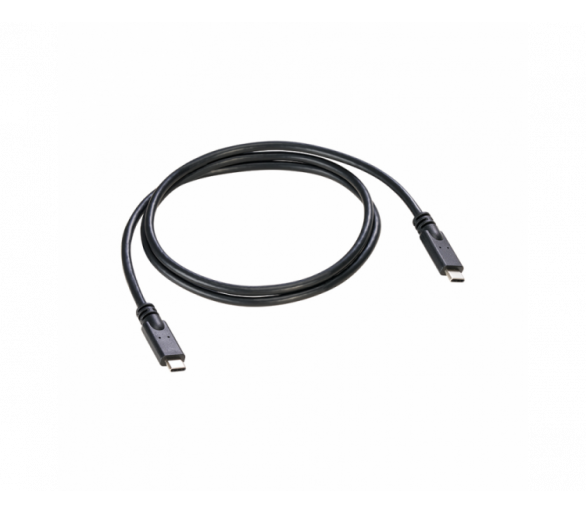 Zapasowy przewód USB typu C 3.2 Gen (męski–męski) do połączenia urządzenia z laptopem, Simon 400, IP20, czarny Simon 400 CLUSBC32GEN2