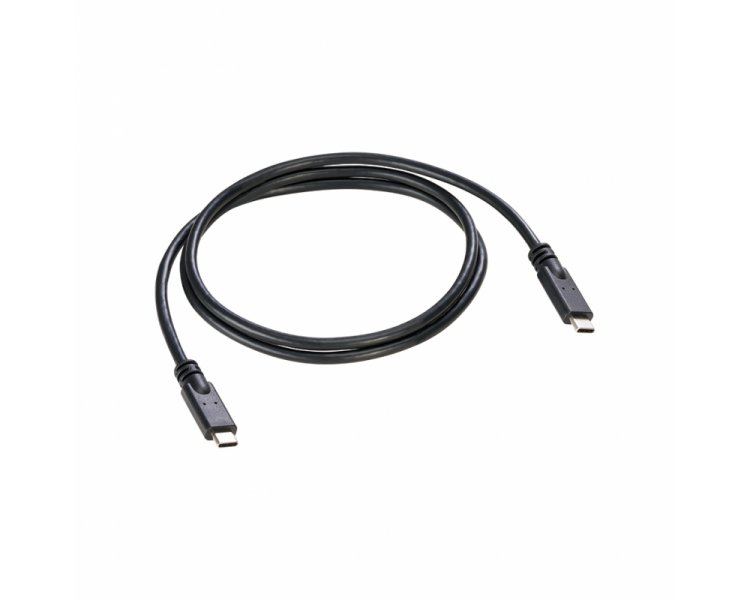 Zapasowy przewód USB typu C 3.2 Gen (męski–męski) do połączenia urządzenia z laptopem, Simon 400, IP20, czarny Simon 400 CLUSBC32GEN2