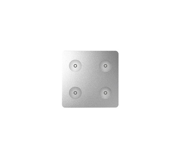 Klawiatura Sense aluminium Ikony:Regular 8000641-093