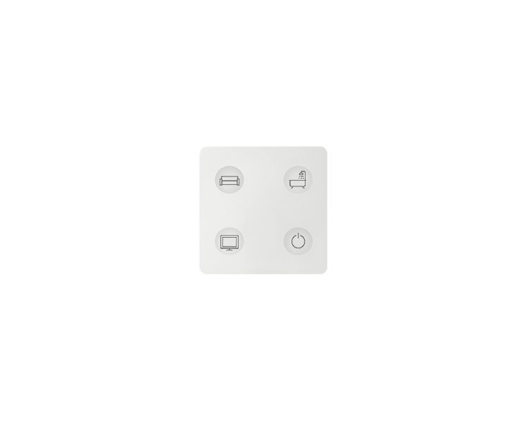 Klawiatura Sense biały Ikony:Custom T1 8000643-030