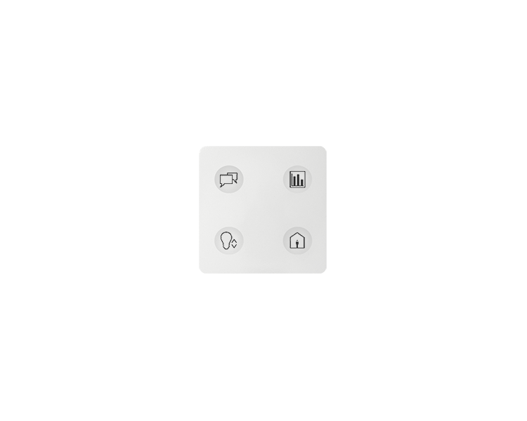 Klawiatura Sense biały Ikony:Custom T2 8000644-030