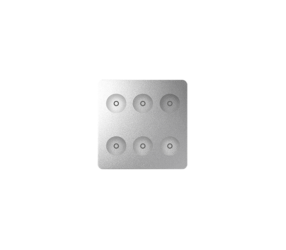 Klawiatura Sense aluminium Ikony:Regular 8000661-093