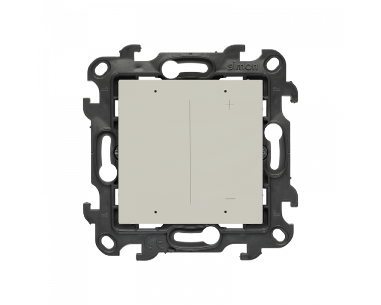 Ściemniacz do żarówek LED-owych, sterowany smartfonem [Wi-Fi] - DIMMER W, (moduł), Simon 24, 2-200 W, IP20, kaszmirowy Simon 24 NESL1W.01/42