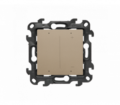 Ściemniacz do pasków LED-owych 12-24 V, sterowany smartfonem [Wi-Fi] - DIMMER RGBW, (moduł), Simon 24, 120 W, IP20, 5A, szampański mat Simon 24 NESW1W.01/34
