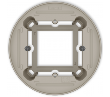 Puszka natynkowa pojedyncza okrągła ICON i MINI taupe 60PUO-1