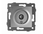 Gniazdo antenowe TV szare, Modern-Q TG-MQ-66G