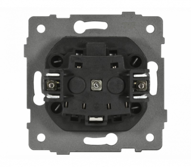 Gniazdo pojedyncze 2P+Z SCHUKO 16A-250V~, białe, Modern-Q TG-MQ-51SW