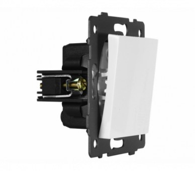 Łącznik dzwonkowy 10AX-250V~, biały, Modern-Q TG-MQ-111W