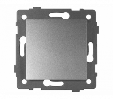Łącznik dzwonkowy 10AX-250V~, szary, Modern-Q TG-MQ-111G