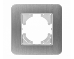 Ramka pojedyncza aluminium szczotkowane (linia Alu Touch), Modern-Q TG-MQ-AB001W
