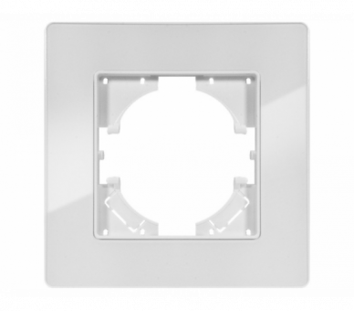Ramka pojedyncza biały akryl (linia Acrylic Shine), Modern-Q TG-MQ-PA001W