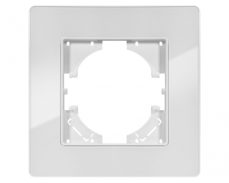 Ramka pojedyncza biały akryl (linia Acrylic Shine), Modern-Q TG-MQ-PA001W