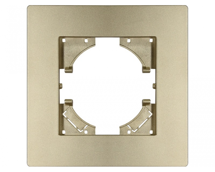 Ramka pojedyncza złoty plastik (linia Basic), Modern-Q TG-MQ-P001GD