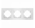 Ramka potrójna biały plastik (linia Basic), Modern-Q TG-MQ-P003W