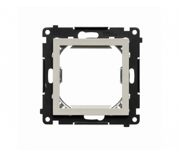 Adapter (przejściówka) na osprzęt standardu 45×45 mm, IP20, kaszmirowy Simon 55 TA45.01/142