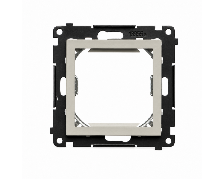 Adapter (przejściówka) na osprzęt standardu 45×45 mm, IP20, kaszmirowy Simon 55 TA45.01/142