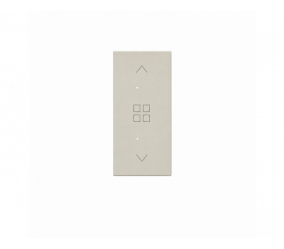 Klawisz 1/2 z piktogramem do produktów elektronicznych, IP20, kaszmirowy Simon 55 TKE23/142