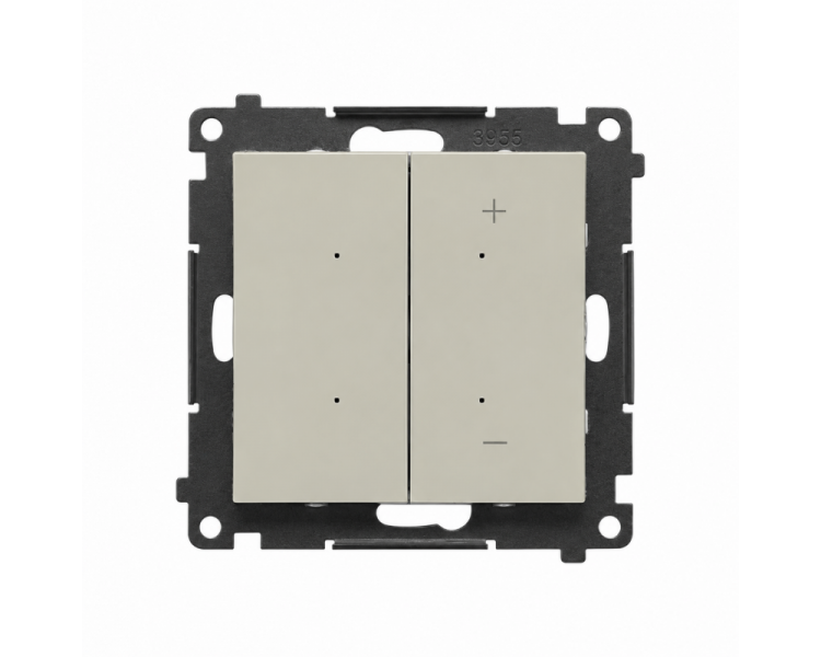 Ściemniacz do pasków RGBW 12-24 V [Wi-Fi] DIMMER RGB, Simon 55 GO, 384 W, IP20, kaszmirowy Simon 55 GO TESRGB1W.01/142