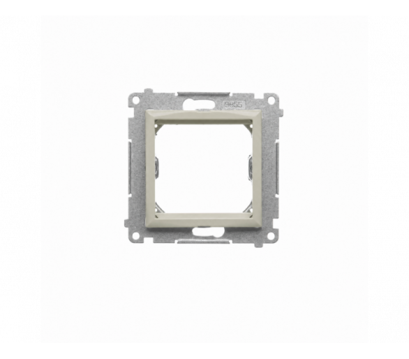 Adapter (przejściówka) na osprzęt standardu 45×45 mm, IP20, kaszmirowy Simon 54 DA45.01/42