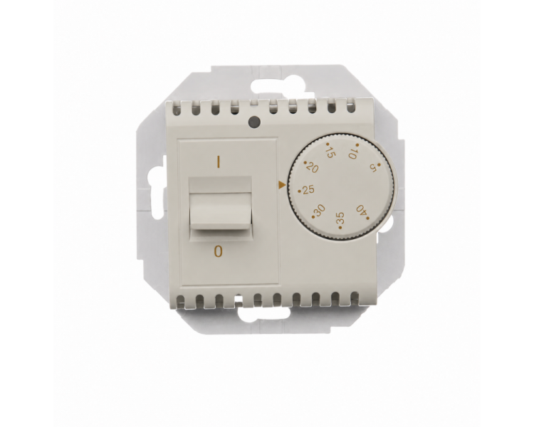 Regulator temperatury z czujnikiem wewnętrznym, IP20, kaszmirowy Simon 54 DRT10W.02/42